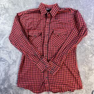 Vintage DeeCee Rangers Plaid Pearl Snap Shirt